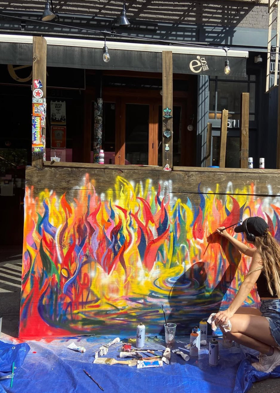 E's Bar Mural