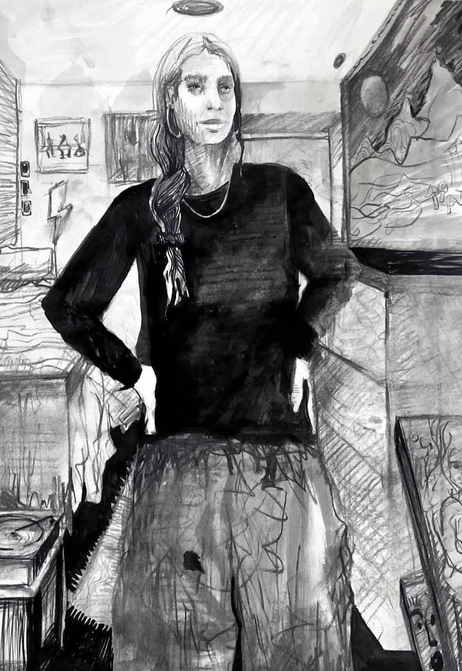 portrait of the artist as a young woman