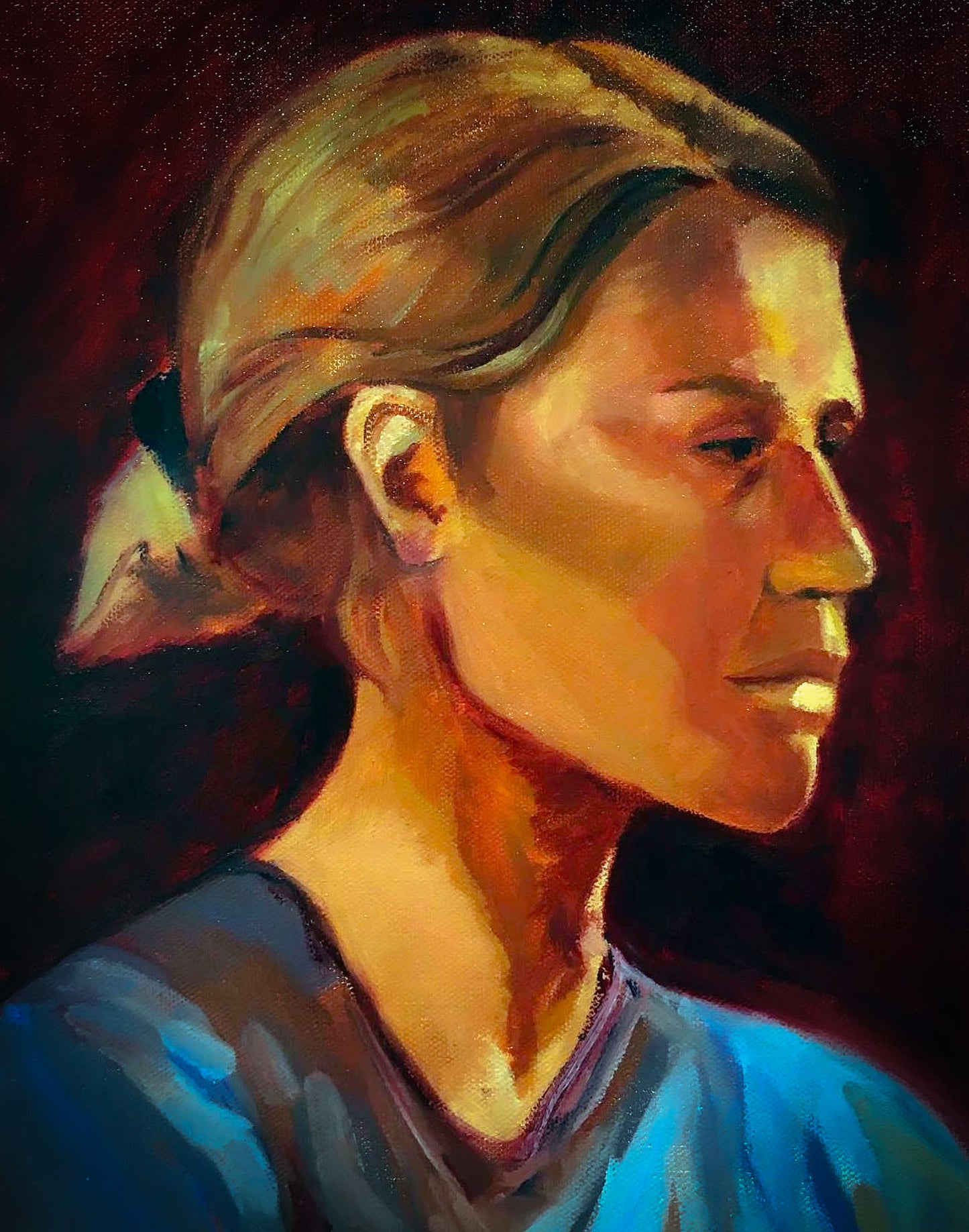 oil portrait from life