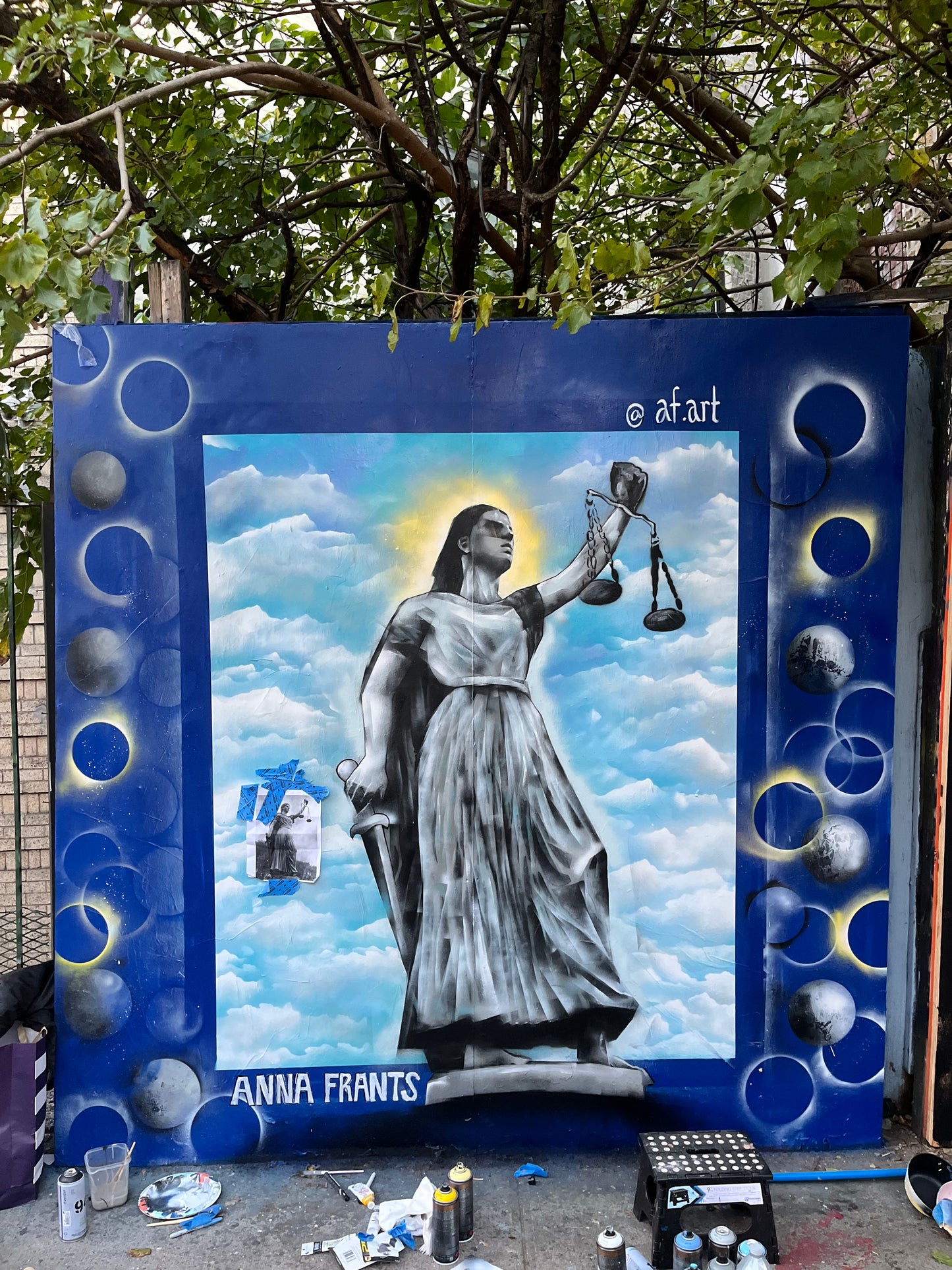Mural at Underhill Walls